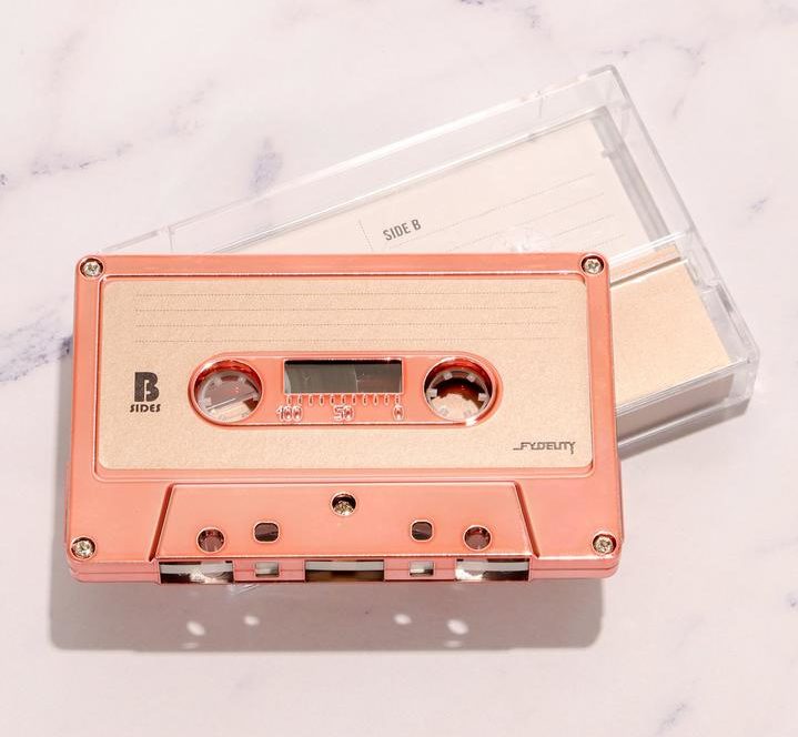 IMIXID:FYDELITY Blank Audio Cassette Tapes ROSE GOLD CHROME