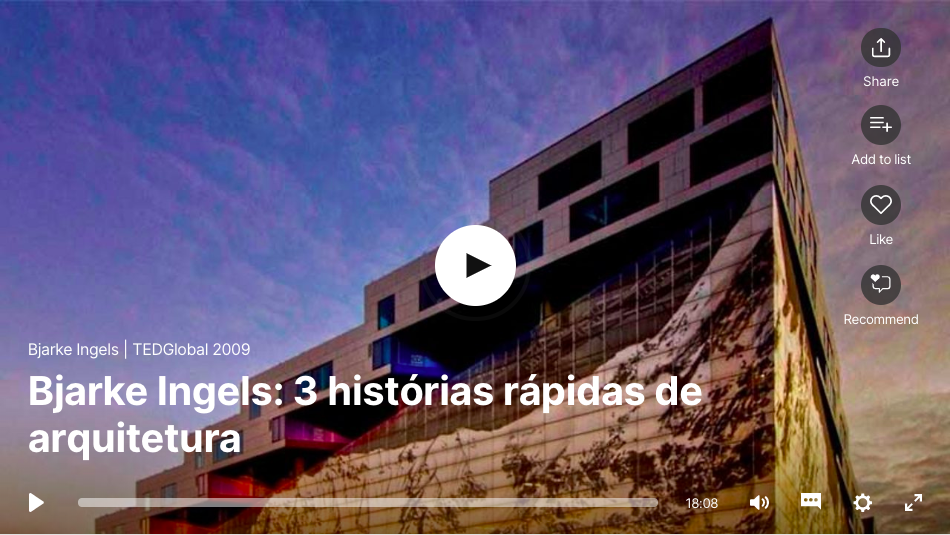 TedTalks: Bjarke Ingels: 3 histórias rápidas de arquitetura | Bjarke Ingels, arquiteto
