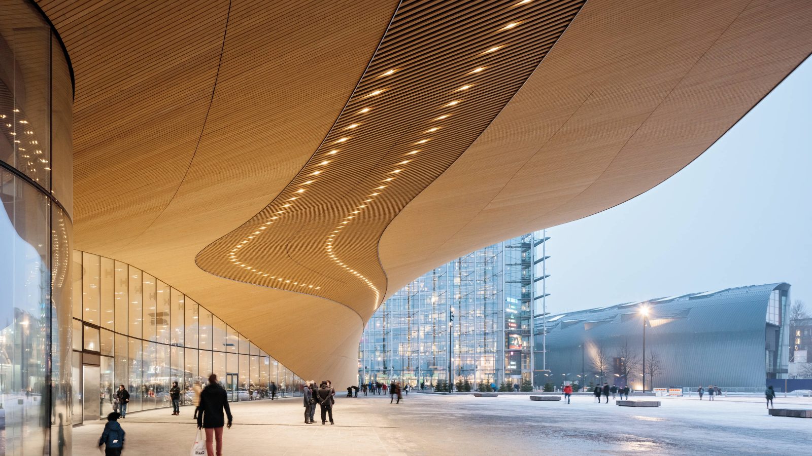 ARQUITETURA ICÔNICA NA FINLÂNDIA Helsinki Central Library Oodi by ALA Architects