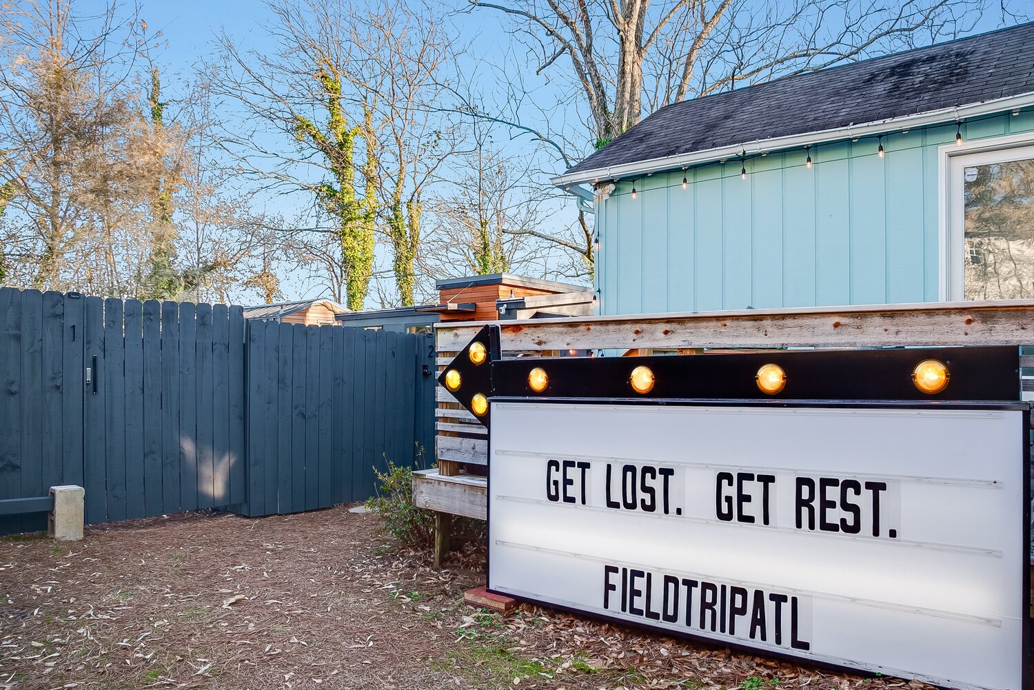 tiny house home field trip ATL airbnb Atlanta