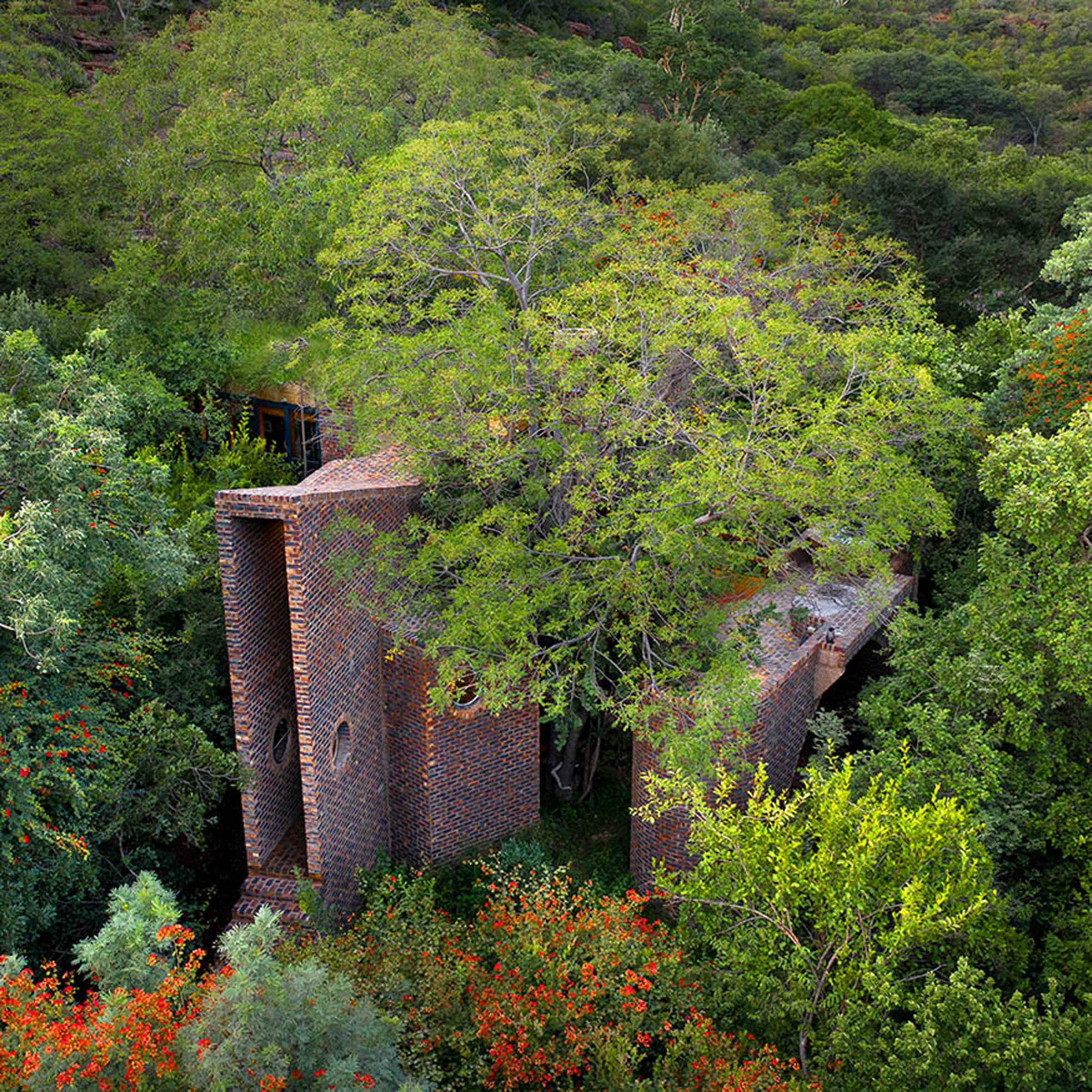 Casas off-grid House of the Big Arch