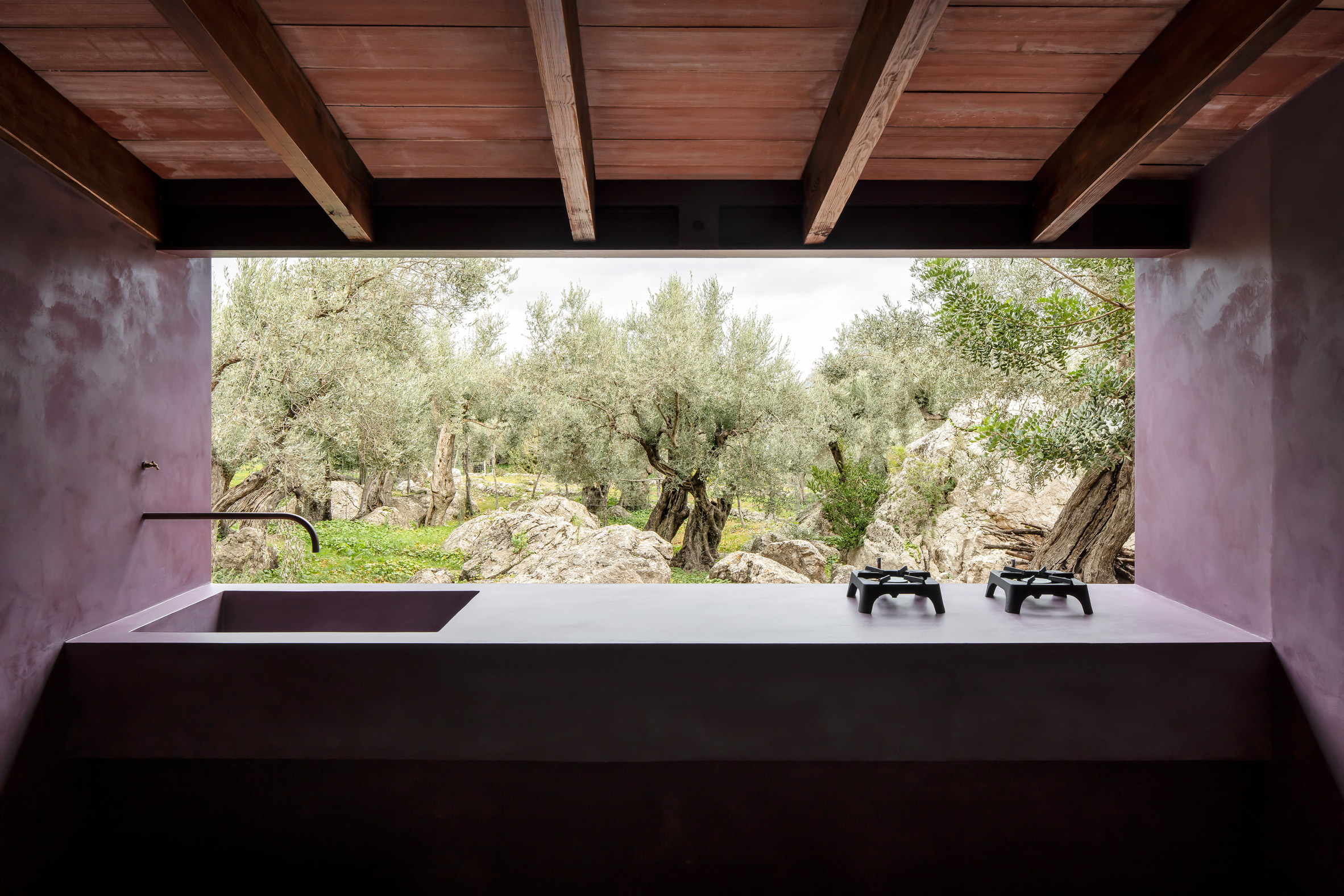 Casas off-grid The Olive Houses