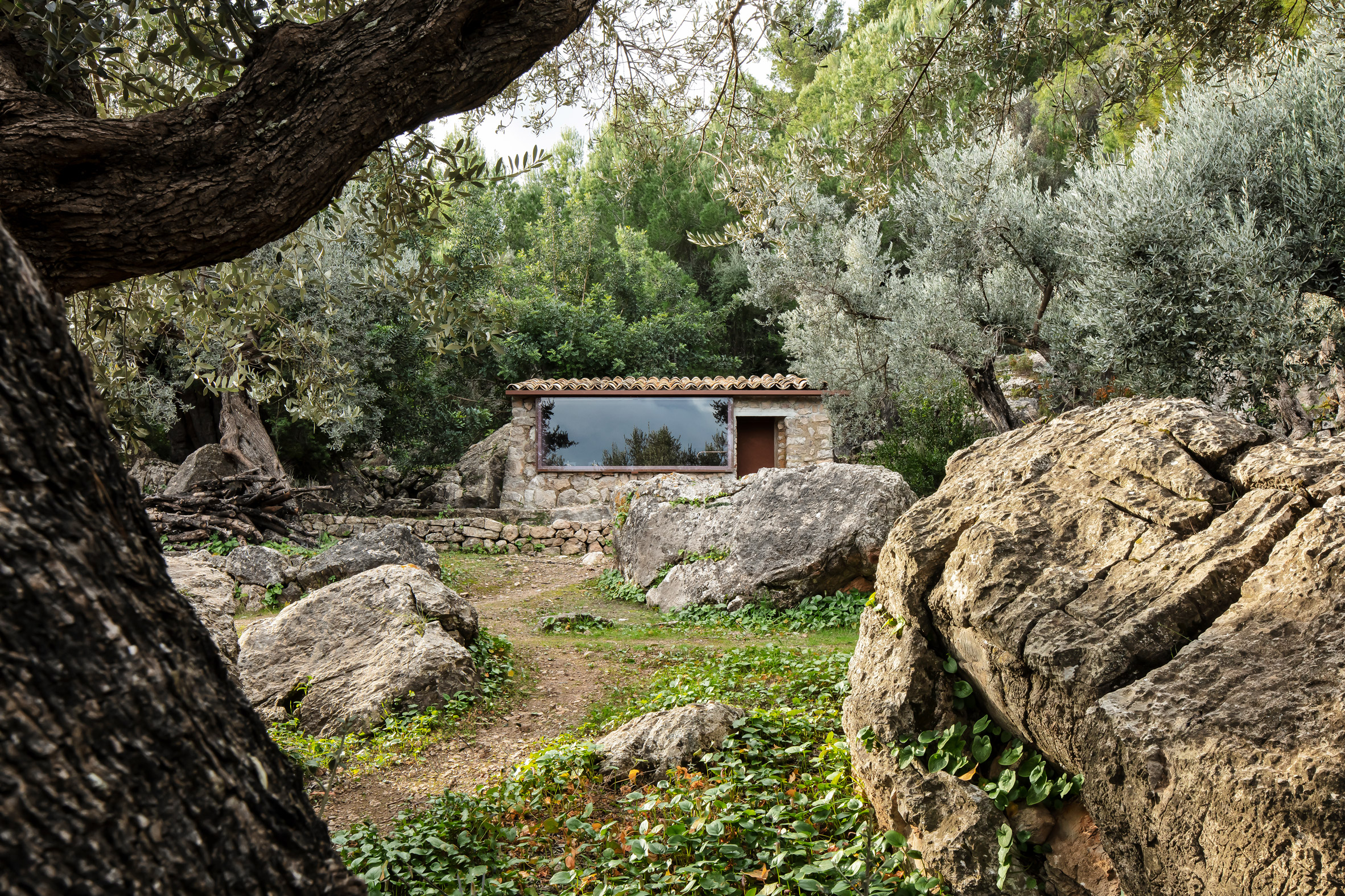 Casas off-grid The Olive Houses