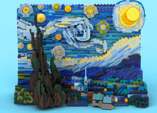 LEGO Starry Night Van Gogh