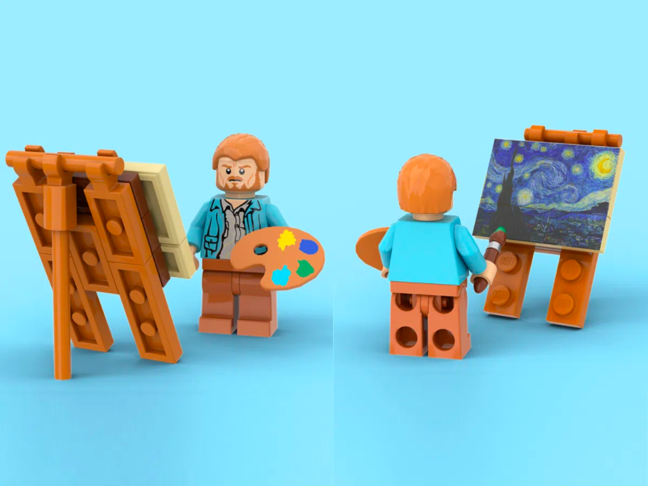 LEGO Starry Night Van Gogh