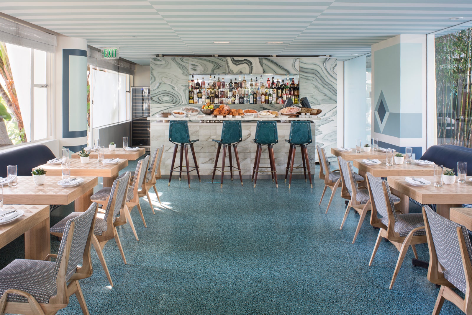 12 Beautiful Restaurants Designed by Celebrity Decorators Viviane