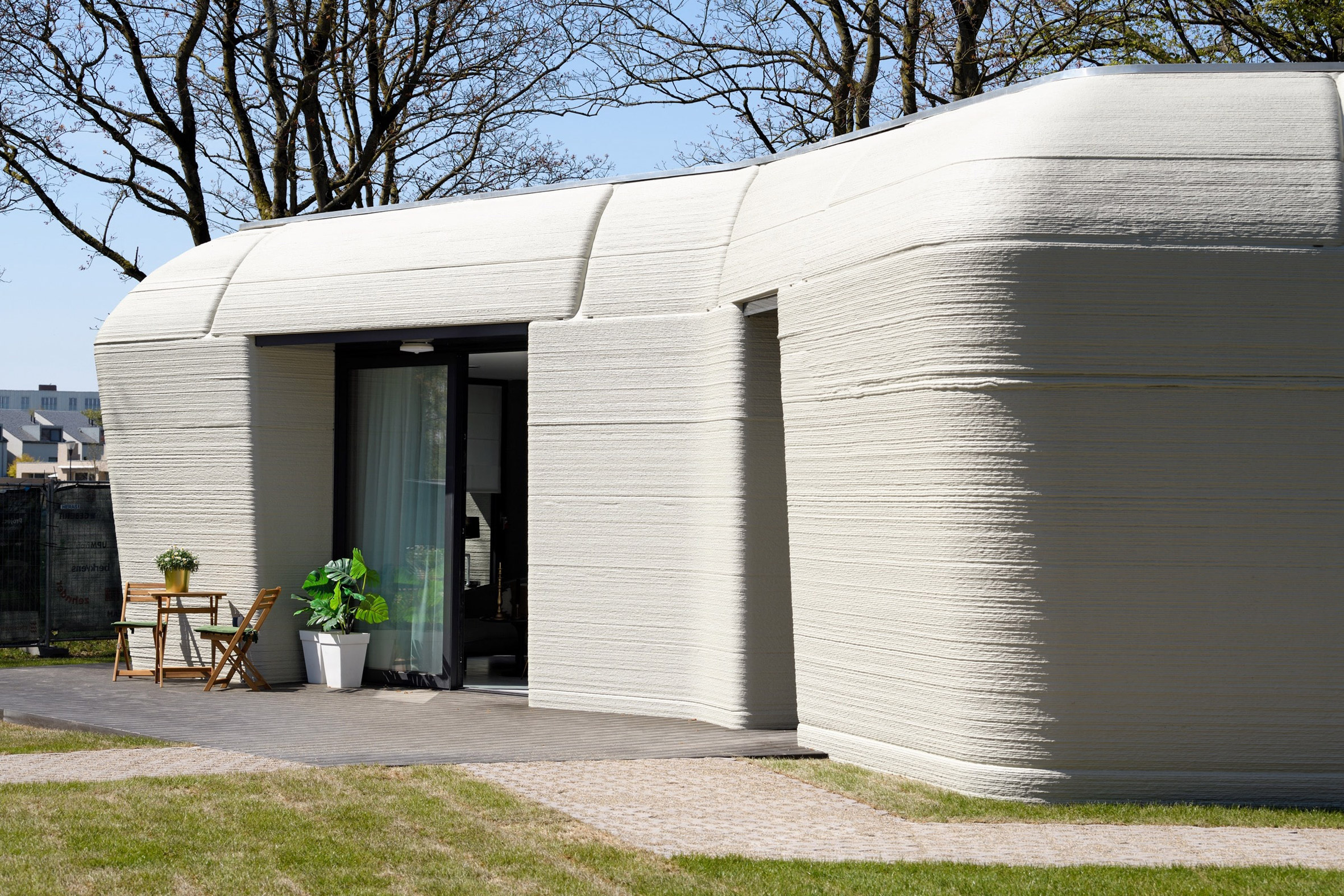 Project Milestone 3D-printed home Eindhoven Netherlands