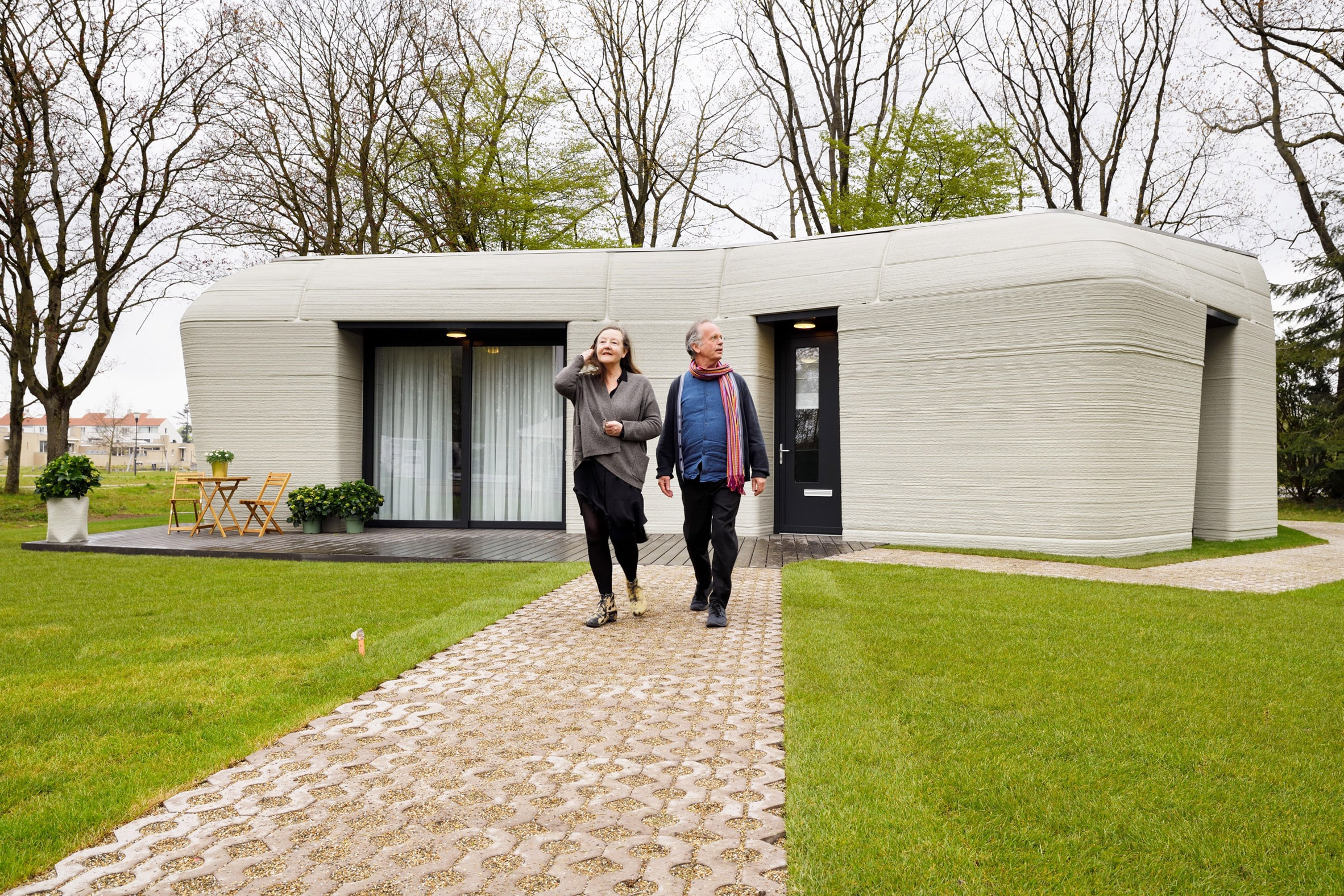 Project Milestone 3D-printed home Eindhoven Netherlands