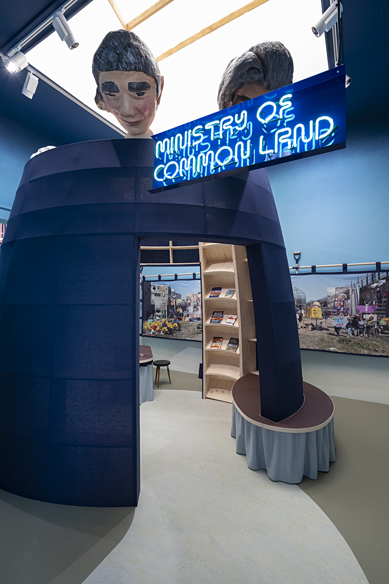 British Pavilion, The Garden of Privatised Delights, at the Biennale Architettura, Venice
