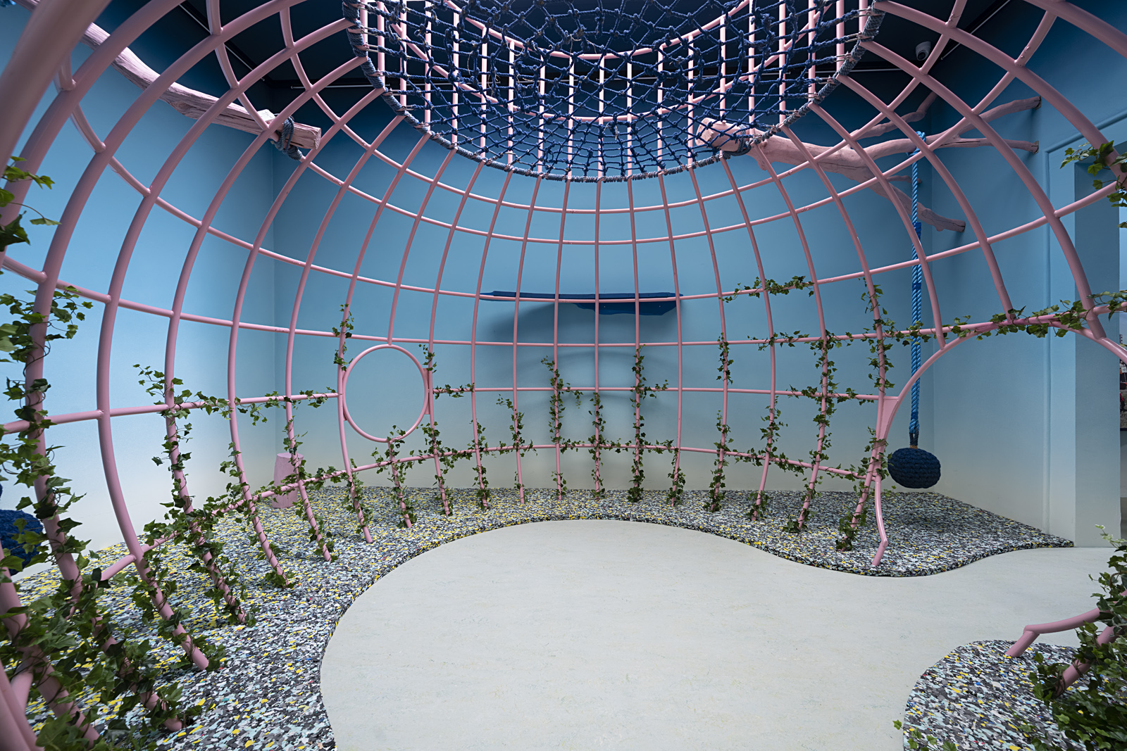 British Pavilion, The Garden of Privatised Delights, at the Biennale Architettura, Venice