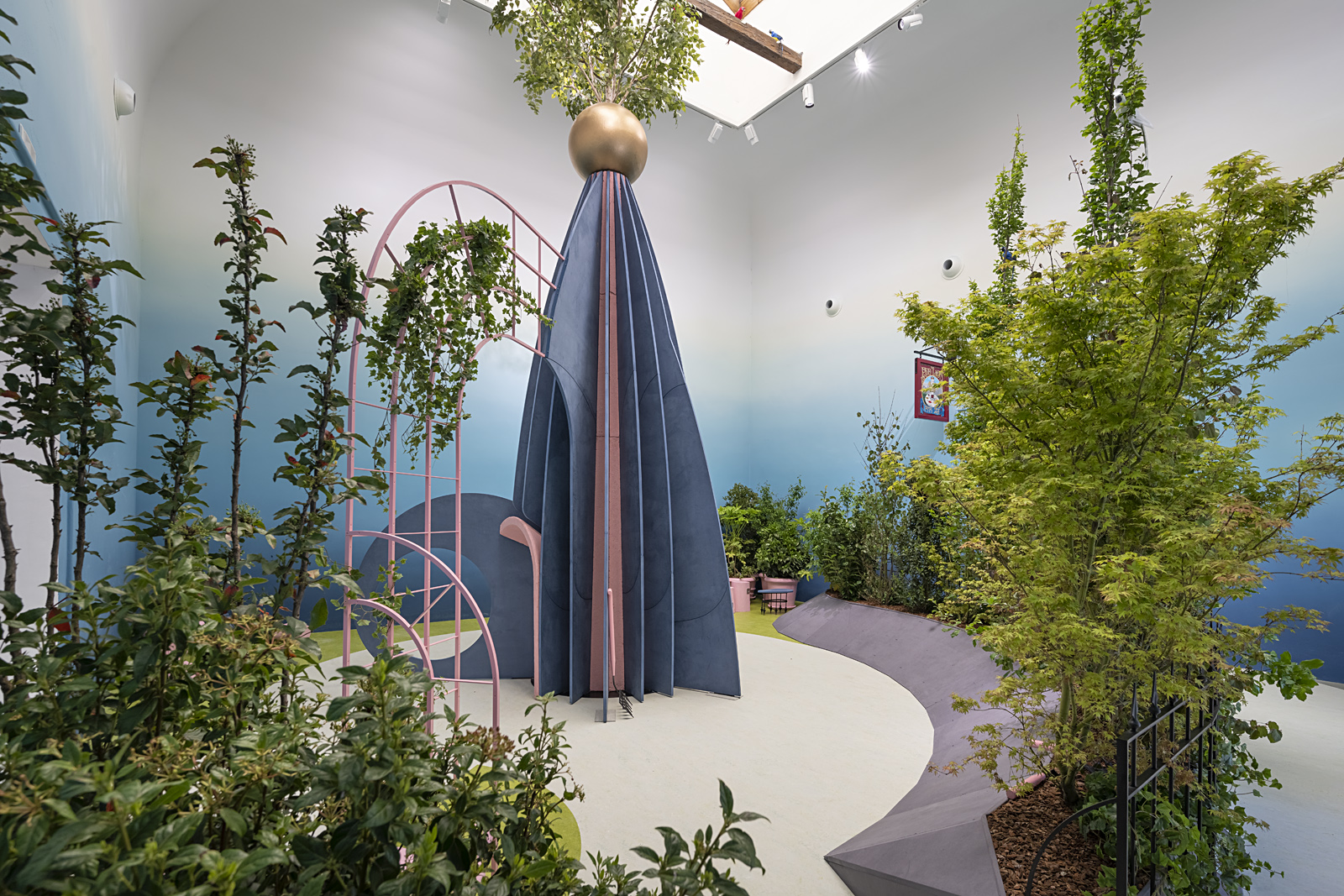 British Pavilion, The Garden of Privatised Delights, at the Biennale Architettura, Venice