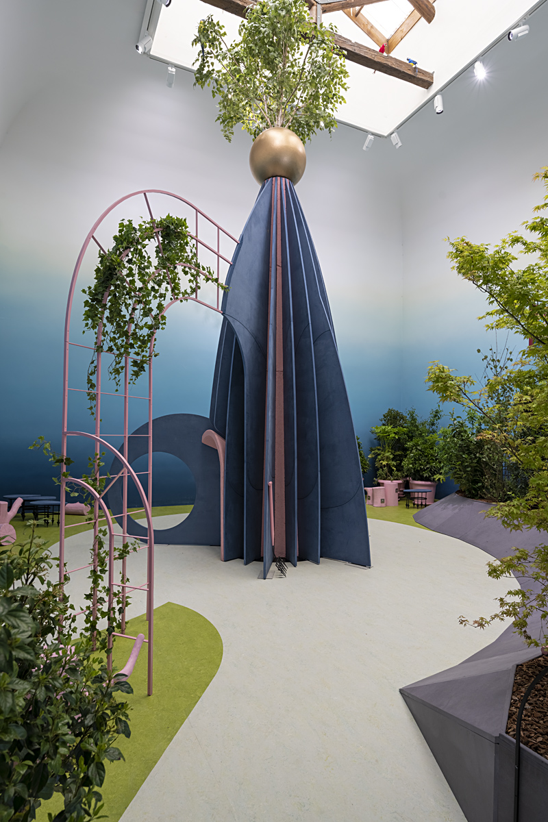British Pavilion, The Garden of Privatised Delights, at the Biennale Architettura, Venice