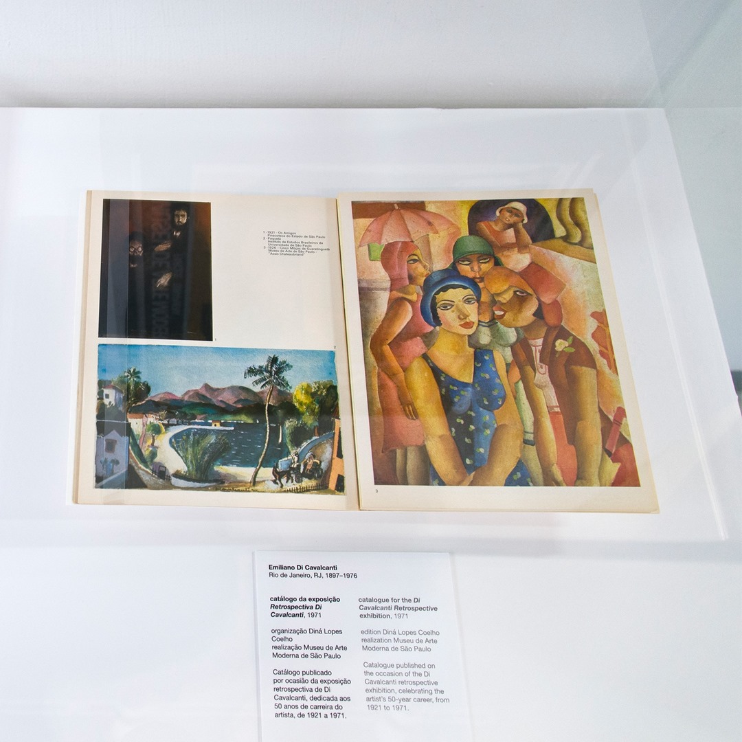 A exposição é uma homenagem ao artista e é composta por material de uma mostra organizada no Museu em 1971 