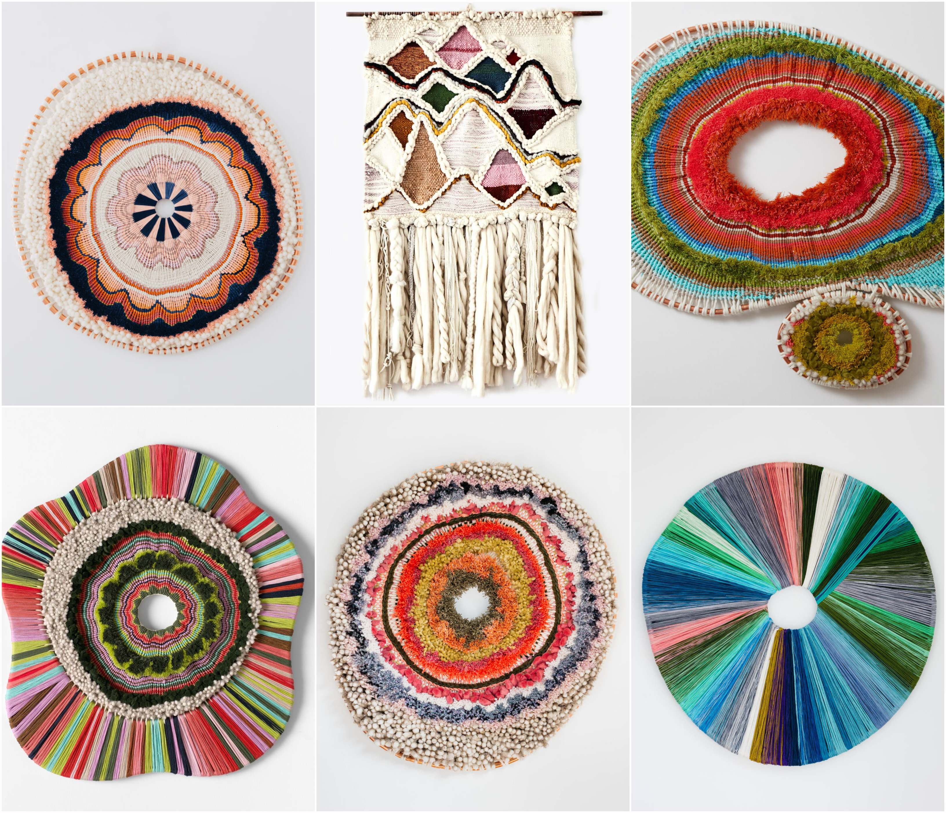 A artista australiana cria peças super coloridas que hipnotizam o olhar