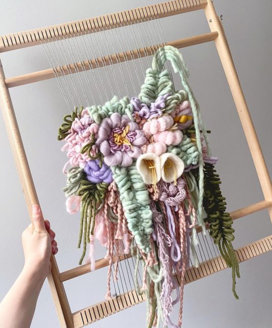 Alyssa Ki Solip DIY art wall hangings weaving macrame crochet