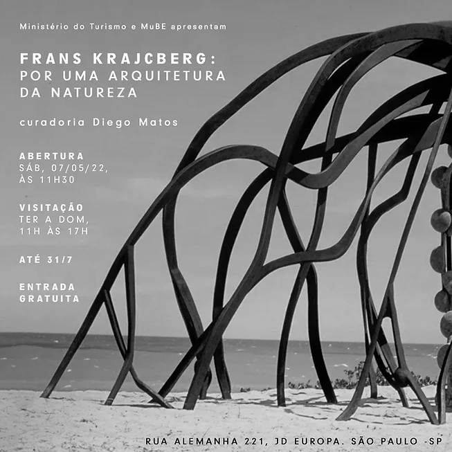 Frans Krajcberg por uma arquitetura da natureza MuBE SP