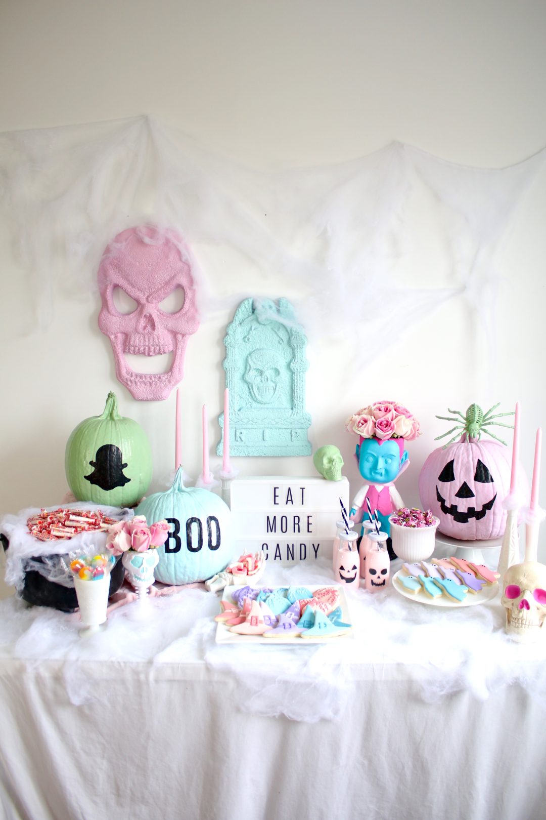 Halloween Inspiração Ideas Pastel