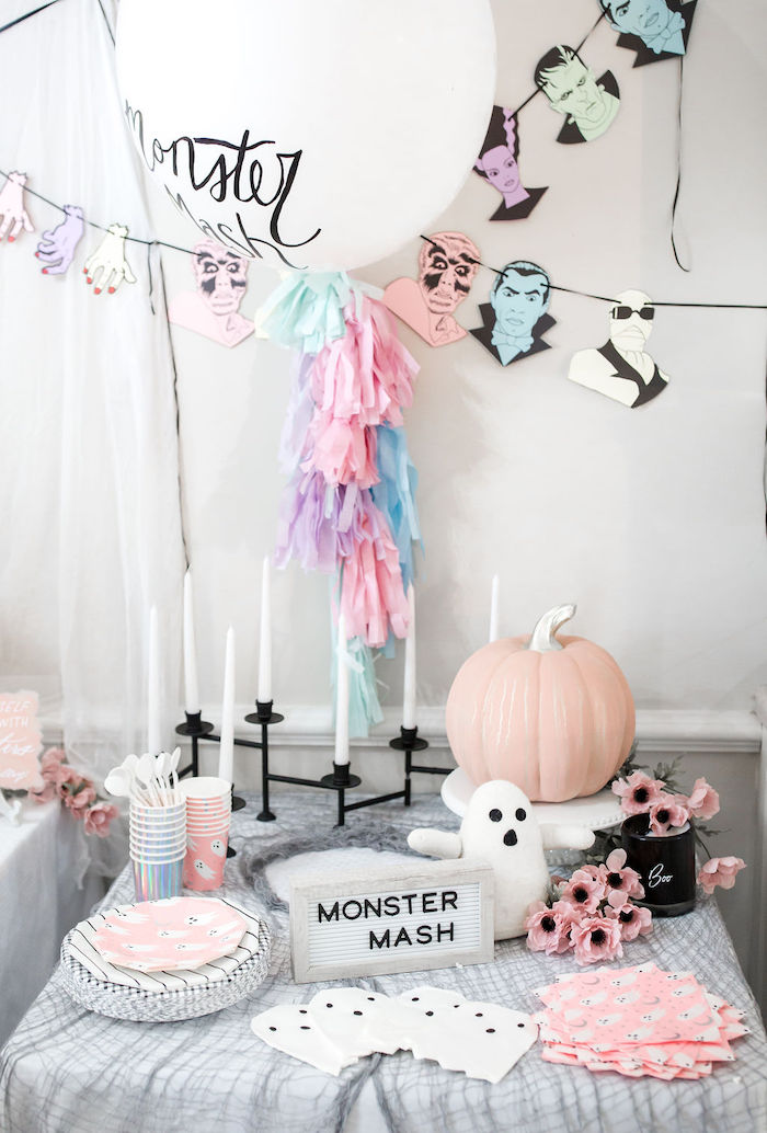 Halloween Inspiração Ideas Pastel