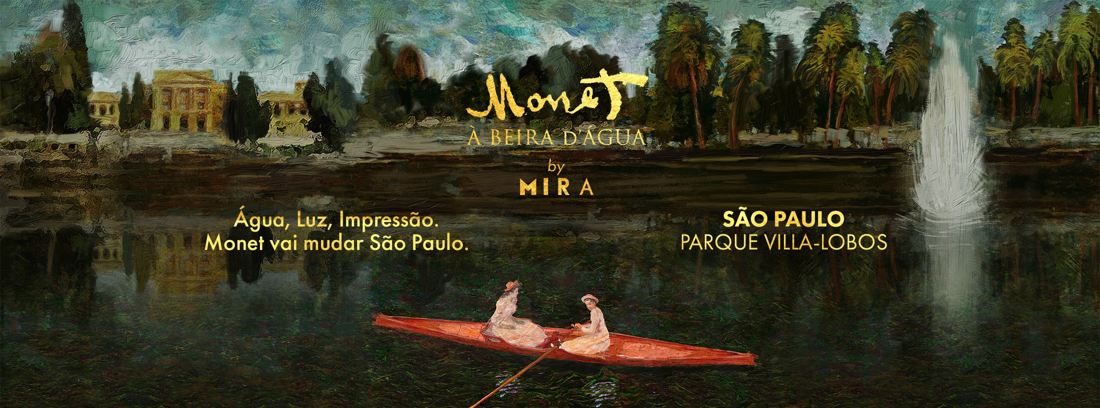 Monet à Beira d'Água em SP