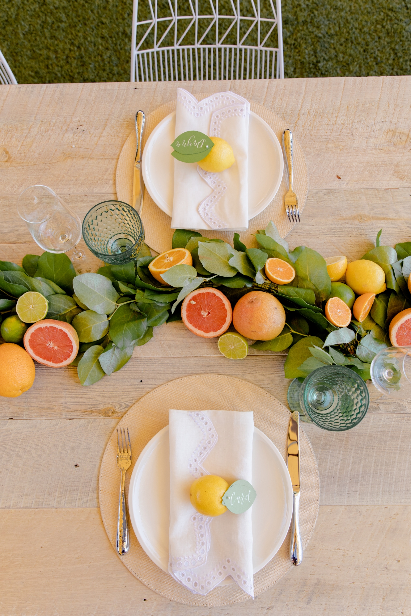 Apartamento 203 Mesa posta de verão flores flowers frutas fruits summer table