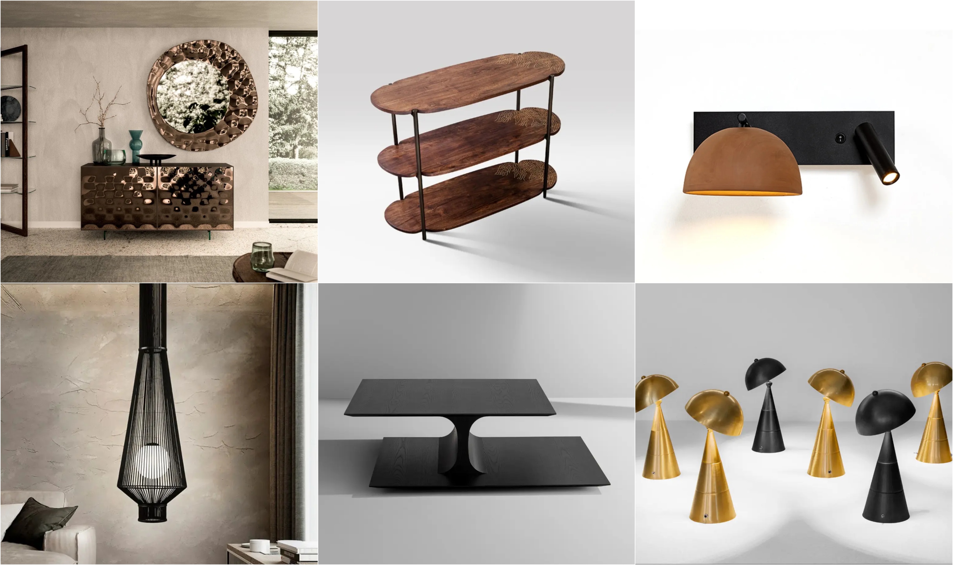 Luminárias, poltronas, mesas, acessórios e cadeiras estão entre os nossos lançamentos preferidos da Design Week de Milão