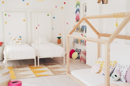 Quarto infantil compartilhado