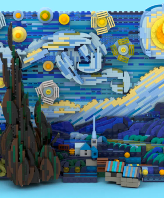 LEGO Starry Night Van Gogh