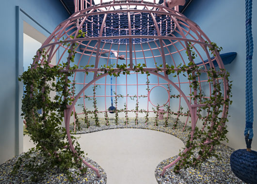 British Pavilion, The Garden of Privatised Delights, at the Biennale Architettura, Venice