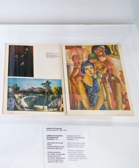 A exposição é uma homenagem ao artista e é composta por material de uma mostra organizada no Museu em 1971